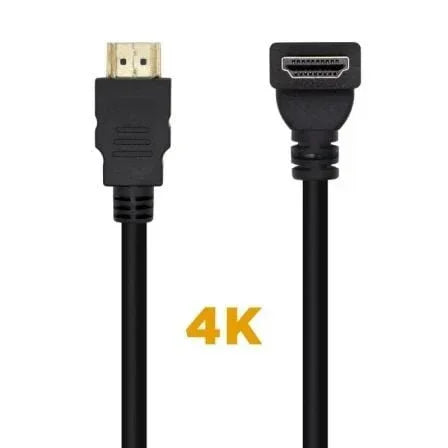 Cable HDMI 2.0 4K Aisens A120-0457/ HDMI Macho - HDMI Macho/ 2m/ Negro - PixelPlaza