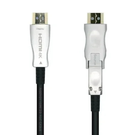 Cable HDMI 2.0 AOC 4K Desmontable Aisens A148-0511/ HDMI Macho / D Macho - HDMI Macho/ 20m/ Negro - PixelPlaza