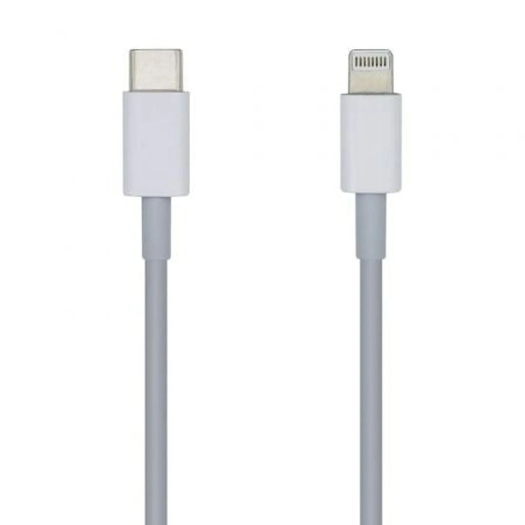 Cable USB 2.0 Tipo-C Lightning Aisens A102-0442/ Lightning Macho - USB Tipo-C Macho/ 480Mbps/ 1m/ Blanco - PixelPlaza