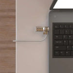 Cable de Seguridad para Portátiles Aisens ASLK-D40N01-SL/ 1.5m - PixelPlaza