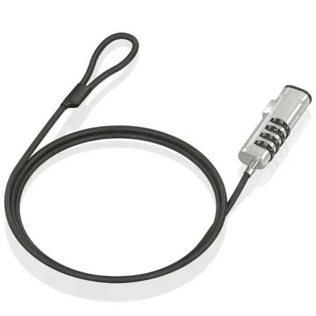 Cable de Seguridad Tipo NANO para Portátiles Aisens ASLK-D50N05-BK/ 1.5m - PixelPlaza