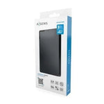 Caja Externa para Disco Duro de 2.5" Aisens ASE-2520B/ USB 3.1/ Sin tornillos - PixelPlaza