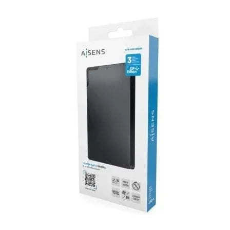 Caja Externa para Disco Duro de 2.5" Aisens ASE-2520B/ USB 3.1/ Sin tornillos - PixelPlaza