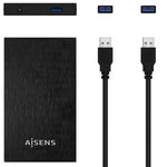 Caja Externa para Disco Duro de 2.5" Aisens ASE-2523B/ USB 3.0 - PixelPlaza