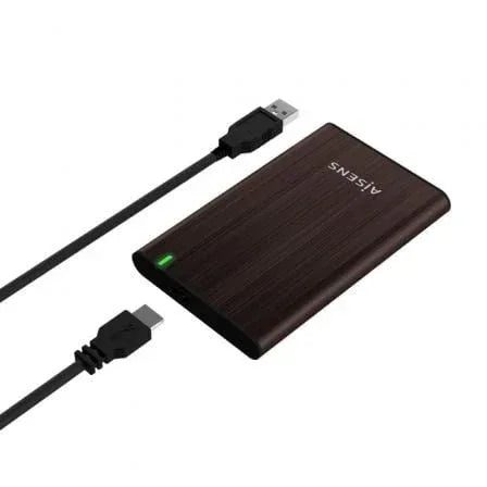 Caja Externa para Disco Duro de 2.5" Aisens ASE-2525BWN/ USB 3.0/ Sin tornillos - PixelPlaza