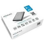 Caja Externa para Disco Duro de 2.5" Aisens ASE-2525GR/ USB 3.1/ Sin tornillos - PixelPlaza