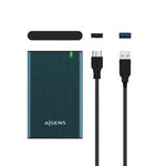 Caja Externa para Disco Duro de 2.5" Aisens ASE-2525PB/ USB 3.0/ Sin tornillos - PixelPlaza