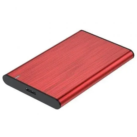 Caja Externa para Disco Duro de 2.5" Aisens ASE-2525RED/ USB 3.1/ Sin tornillos - PixelPlaza
