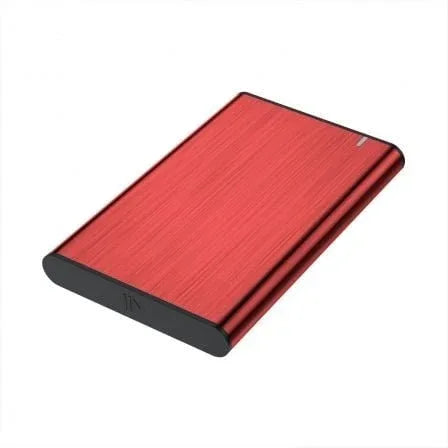 Caja Externa para Disco Duro de 2.5" Aisens ASE-2525RED/ USB 3.1/ Sin tornillos - PixelPlaza