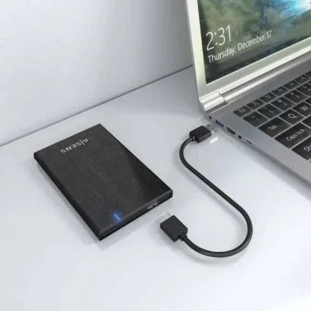 Caja Externa para Disco Duro de 2.5" Aisens ASE-2528B/ USB 3.1 - PixelPlaza