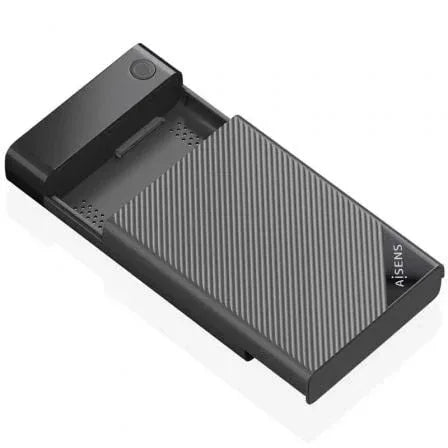Caja Externa para Disco Duro de 2.5" Aisens ASE-3529B/ USB 3.1/ Sin tornillos - PixelPlaza
