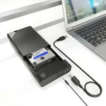Caja Externa para Disco Duro de 2.5" Aisens ASE-3529B/ USB 3.1/ Sin tornillos - PixelPlaza