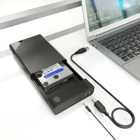 Caja Externa para Disco Duro de 2.5" Aisens ASE-3529B/ USB 3.1/ Sin tornillos - PixelPlaza
