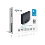 Caja Externa para Disco Duro de 3.5" Aisens ASE-3530B/ USB 3.1 - PixelPlaza
