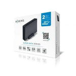 Caja Externa para Disco Duro de 3.5" Aisens ASE-3530B/ USB 3.1 - PixelPlaza