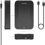 Caja Externa para Disco Duro de 3.5" Aisens ASE-3535B/ USB 3.1 - PixelPlaza