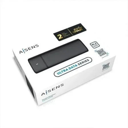 Caja Externa para Disco SSD M.2 SATA/NVMe Aisens ASM2-001B/ USB 3.1/ Sin tornillos - PixelPlaza