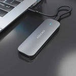 Caja Externa para Disco SSD M.2 SATA Aisens ASM2-006GRY/ USB 3.1/ Sin tornillos - PixelPlaza