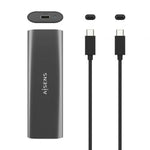 Caja Externa para Disco SSD M.2 SATA/NVMe Aisens ASM2-015GR/ USB 3.1/ Sin tornillos - PixelPlaza