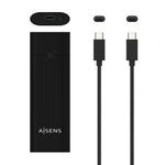 Caja Externa para Disco SSD M.2 NVMe Aisens ASM2-020B/ USB 3.2 Gen2/ Sin Tornillos - PixelPlaza