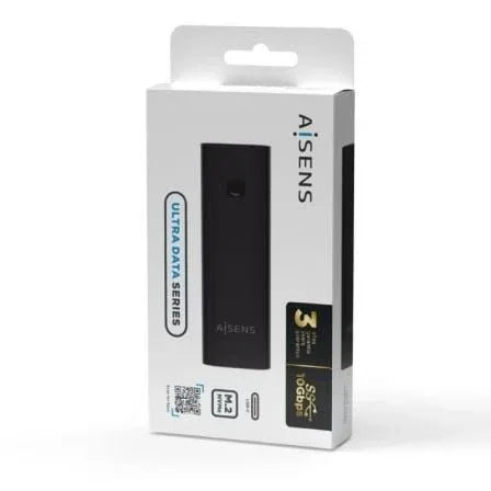 Caja Externa para Disco SSD M.2 NVMe Aisens ASM2-020B/ USB 3.2 Gen2/ Sin Tornillos - PixelPlaza