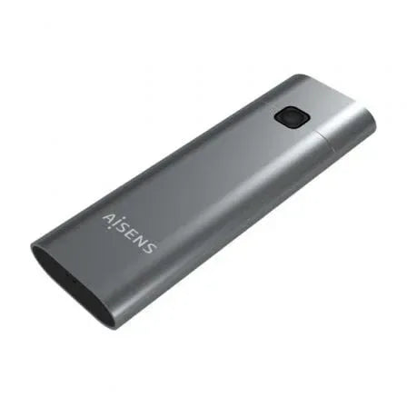Caja Externa para Disco SSD M.2 NVMe Aisens ASM2-021GR/ USB 3.1 Gen2/ Sin Tornillos - PixelPlaza