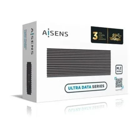 Caja Externa para Disco SSD M.2 NVMe Aisens ASM2-023GR/ USB 3.2/ Sin tornillos - PixelPlaza