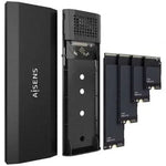 Caja Externa para Disco SSD M.2 NVMe Aisens ASM2-028B/ USB 3.2/ Sin tornillos - PixelPlaza