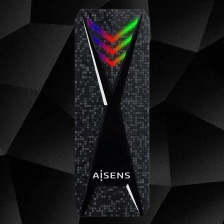 Caja Externa para Disco SSD M.2 NVMe Aisens ASM2-RGB013B/ USB 3.2 Gen2/ Sin Tornillos - PixelPlaza