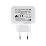 Cargador de Pared Aisens A110-0439/ 2xUSB/ 17W - PixelPlaza