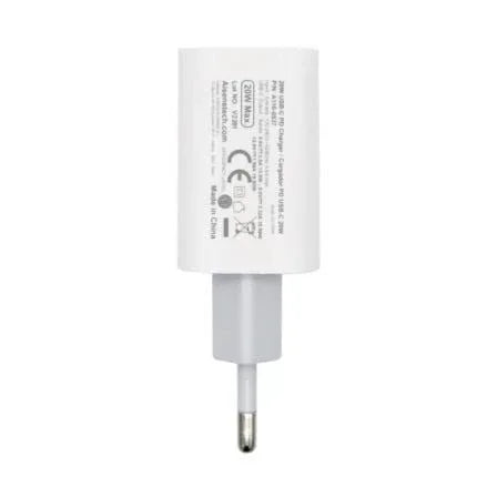 Cargador de Pared Aisens A110-0537/ 1xUSB Tipo-C/ 20W - PixelPlaza