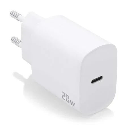 Cargador de Pared Aisens A110-0752/ 1xUSB Tipo-C/ 20W - PixelPlaza
