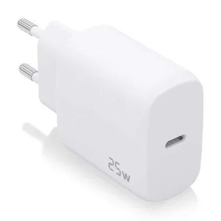 Cargador de Pared Aisens A110-0756/ 1xUSB Tipo-C/ 25W - PixelPlaza