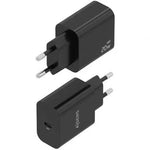 Cargador de Pared GaN Aisens A110-0939/ 1xUSB Tipo-C/ 20W/ Negro - PixelPlaza