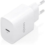 Cargador de Pared GaN Aisens A110-0950/ 1xUSB Tipo-C/ 30W/ Blanco - PixelPlaza