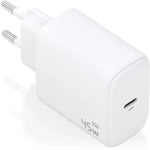 Cargador de Pared GaN Aisens A110-0969/ 1xUSB Tipo-C/ 45W/ Blanco - PixelPlaza