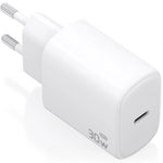 Cargador de Pared GaN Aisens A110-0975/ 1xUSB Tipo-C/ 30W/ Blanco - PixelPlaza