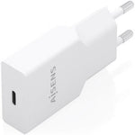 Cargador de Pared GaN Aisens A110-0999/ 1xUSB Tipo-C/ 25W/ Blanco