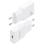 Cargador de Pared GaN Aisens A110-0999/ 1xUSB Tipo-C/ 25W/ Blanco