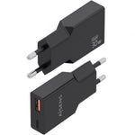 Cargador de Pared GaN Aisens A110-1005/ 1xUSB Tipo-C/ 1xUSB/ 30W/ Negro