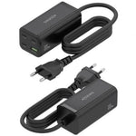 Cargador Sobremesa GaN Aisens ASCH-100W4P054-BK/ 3xUSB Tipo-C/ 1xUSB/ 100W - PixelPlaza
