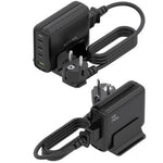 Cargador Sobremesa GaN Aisens ASCH-140W4P056-BK/ 3xUSB Tipo-C/ 1xUSB/ 140W - PixelPlaza