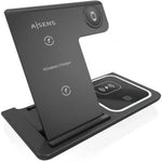 Base de carga Inalámbrica Aisens ASCH-15W3WC043-BK/ 15W - PixelPlaza