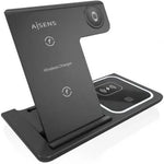 Base de carga Inalámbrica Aisens ASCH-15W3WC043-BK/ 15W - PixelPlaza