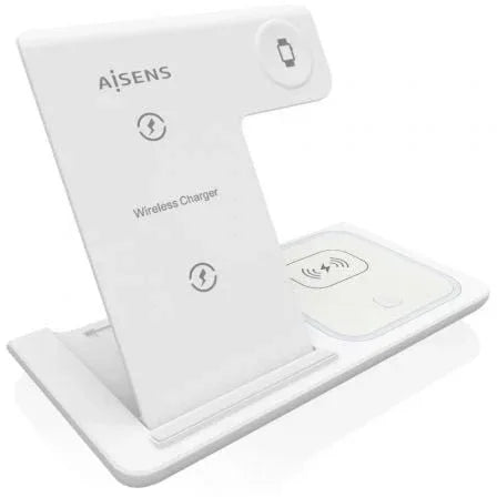 Base de carga Inalámbrica Aisens ASCH-15W3WC044-W/ 15W - PixelPlaza