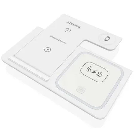 Base de carga Inalámbrica Aisens ASCH-15W3WC044-W/ 15W - PixelPlaza