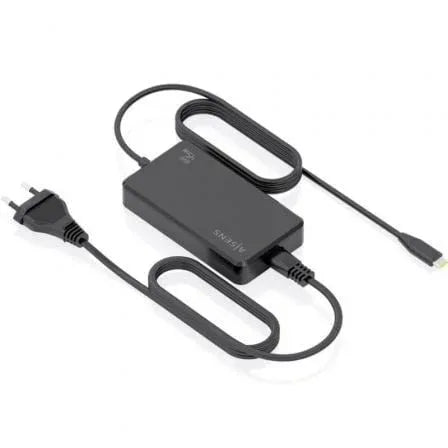 Cargador Sobremesa GaN Aisens ASCH-1PD45D067-BK/ 1xUSB Tipo-C/ 45W - PixelPlaza