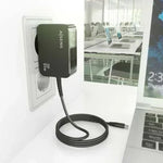 Cargador de Pared GaN Aisens ASCH-1PD65WL033-BK/ 1xUSB Tipo-C + Cable 1.8m/ 65W - PixelPlaza
