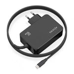 Cargador de Pared GaN Aisens ASCH-1PD90WL034-BK/ 1xUSB Tipo-C + Cable 1.8m/ 90W - PixelPlaza