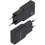 Cargador de Pared GaN Aisens ASCH-30W2P049-BK/ 2xUSB Tipo-C/ 30W/ Negro - PixelPlaza